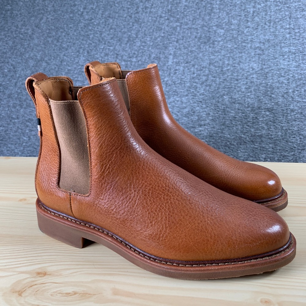 Allen Edmonds Chelsea Boots Men 8.5 Brown Denali
